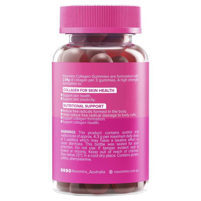 Novomins Collagen 60 Gummies NEW