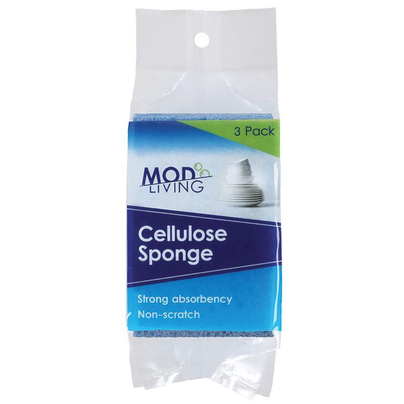 MOD Living Cellulose Sponge 3 Pack