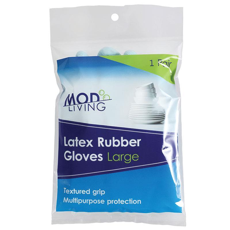 MOD Living Rubber Gloves Large 1 Pair