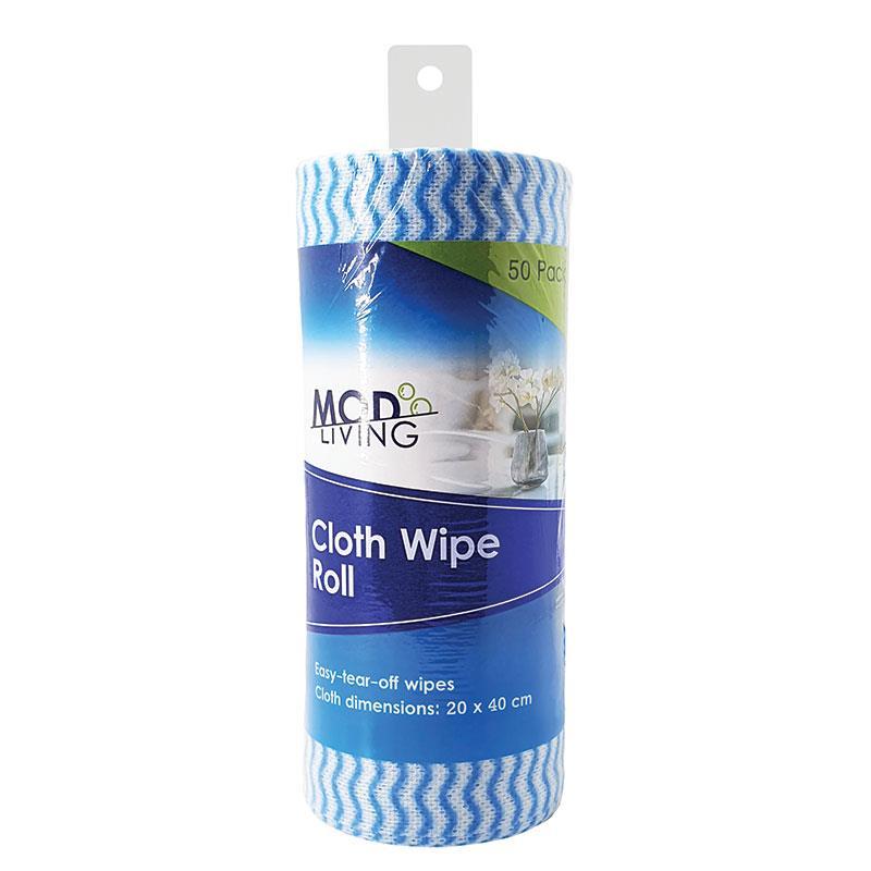 MOD Living Cleaning Cloth Roll 50 Pack