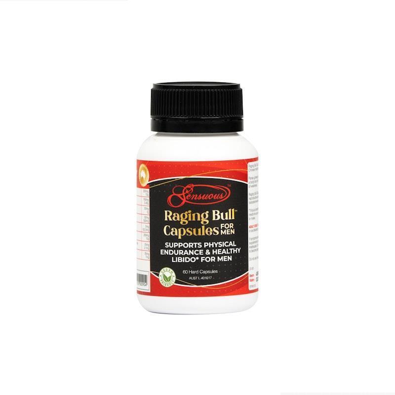 Sensuous Raging Bull Capsules - For Men 60 Capsules