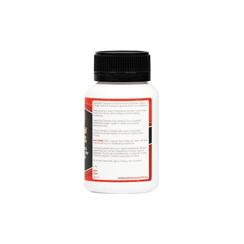 Sensuous Raging Bull Capsules - For Men 60 Capsules