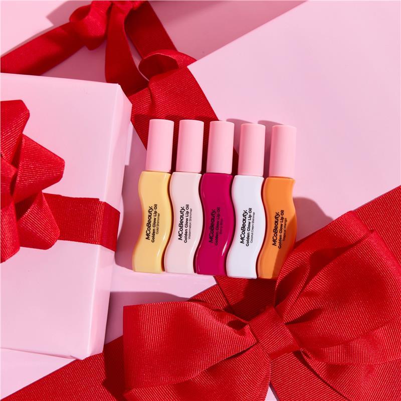 McoBeauty Mini Golden Glow Lip Oil XMAS Giftset 2025