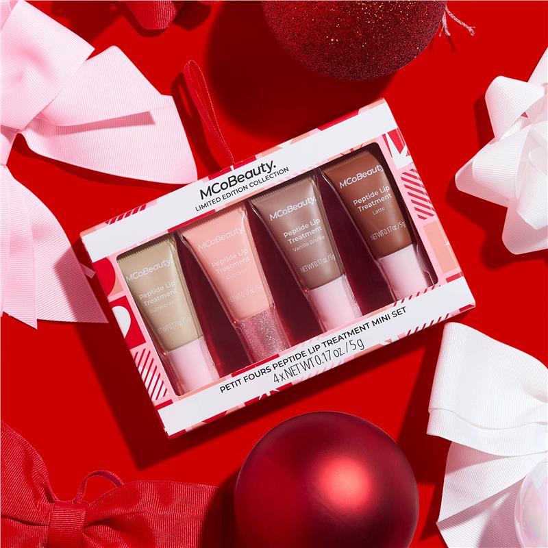 McoBeauty Petit Fours Peptide Lip Treatment XMAS Giftset 2025