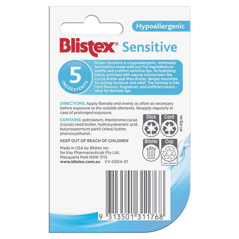 Blistex Sensitive 4.25g Stick