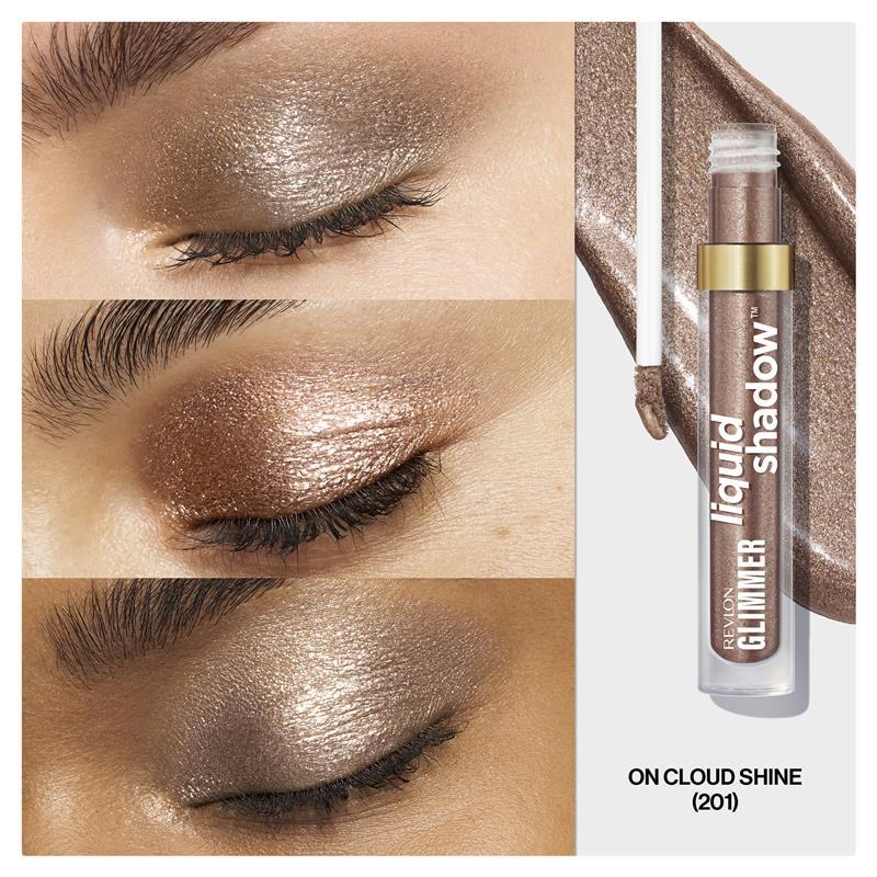 Revlon Glimmer Liquid Shadow On Cloud Shine