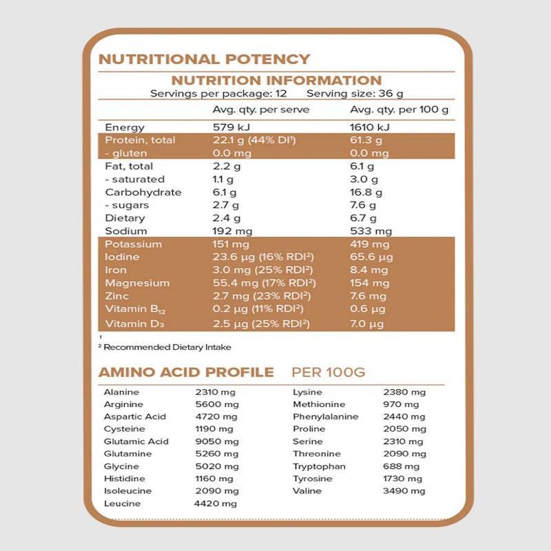 Morlife Plantiful Protein - Caramel Fudge 440g