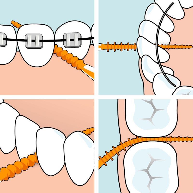 TePe EasyPick Interdental Orange XS/S 60Pack