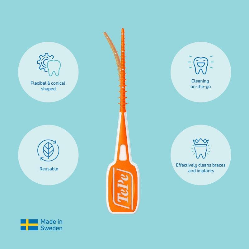 TePe EasyPick Interdental Orange XS/S 60Pack