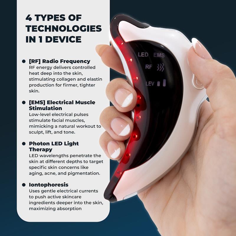 House of Dermis 4-in-1 RF Photon Face & Neck Sculptor 1Unit