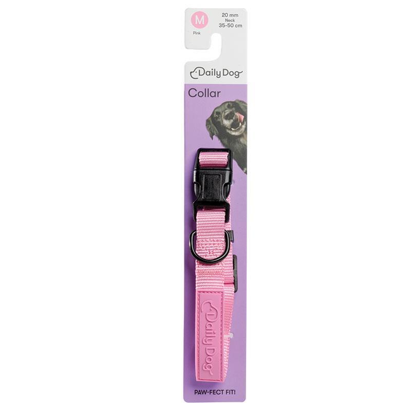 Daily Dog Collar M Pink