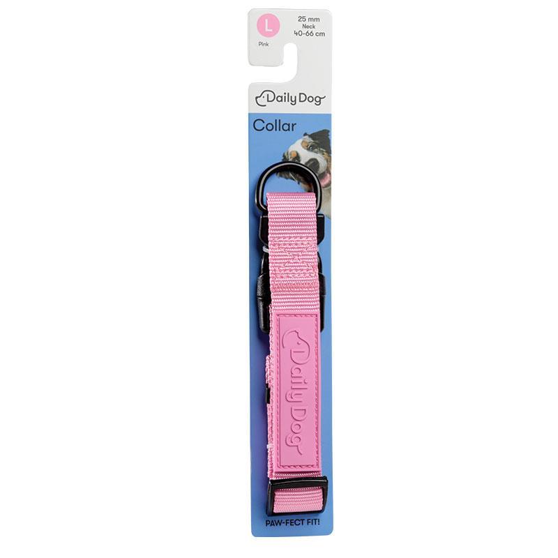 Daily Dog Collar L Pink