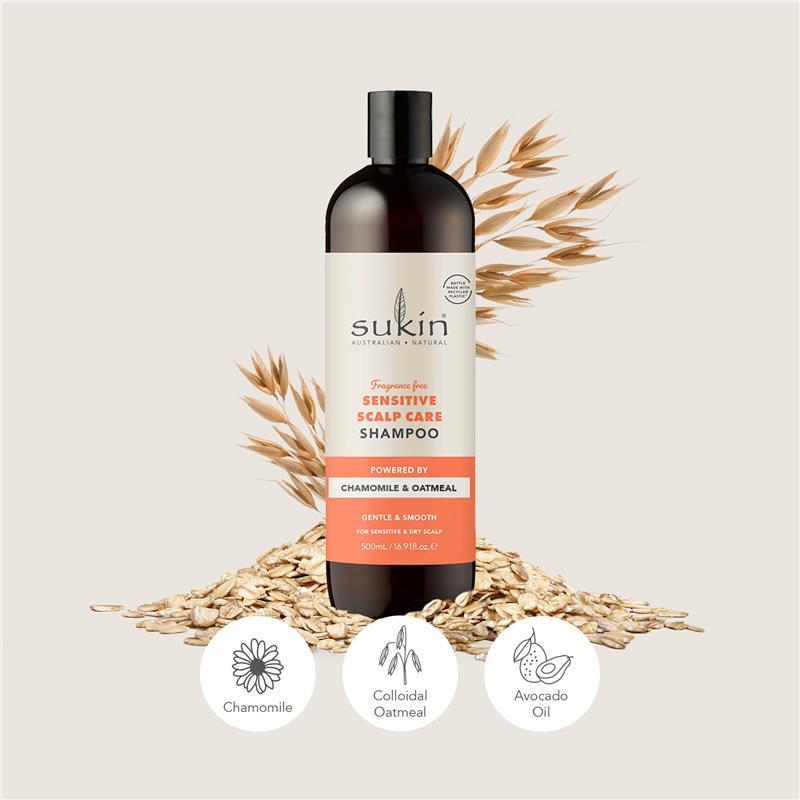 Sukin Sensitive Scalp Care Shampoo 500ml