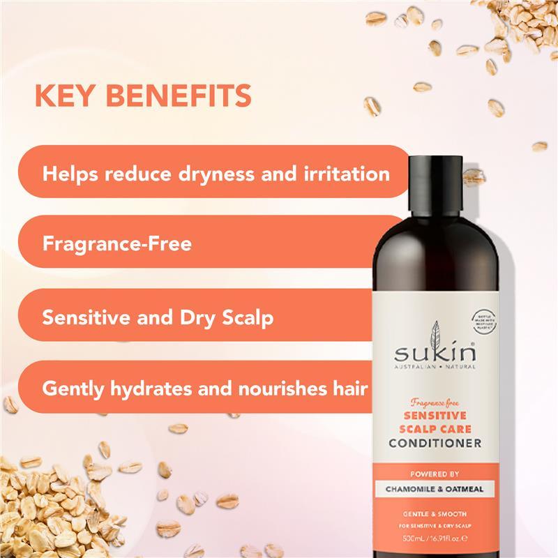 Sukin Sensitive Scalp Care Conditioner 500ml
