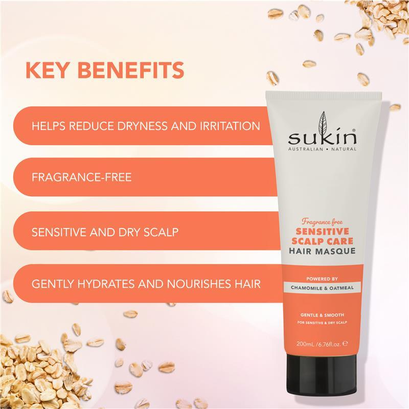 Sukin Sensitive Scalp Care Masque 200ml