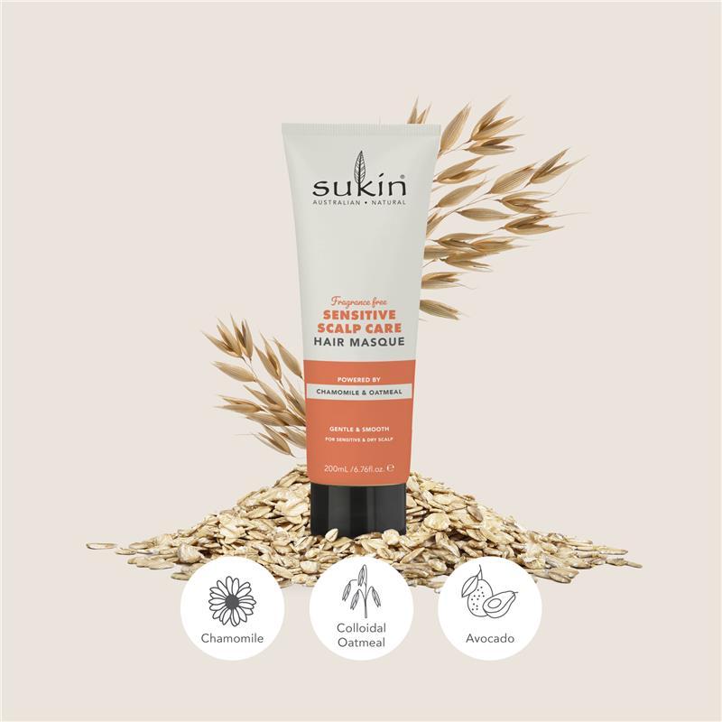 Sukin Sensitive Scalp Care Masque 200ml