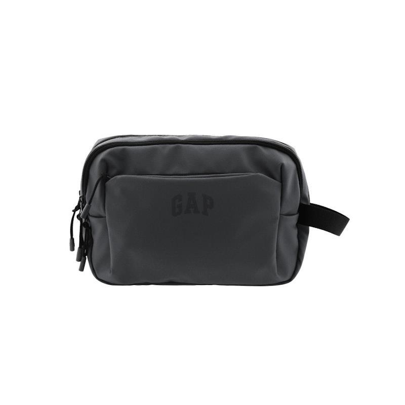 GAP Water Repellent Finish Travel Toiletry Bag Charcoal