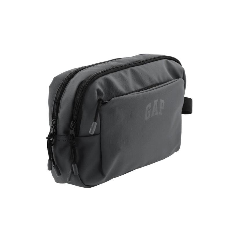 GAP Water Repellent Finish Travel Toiletry Bag Charcoal
