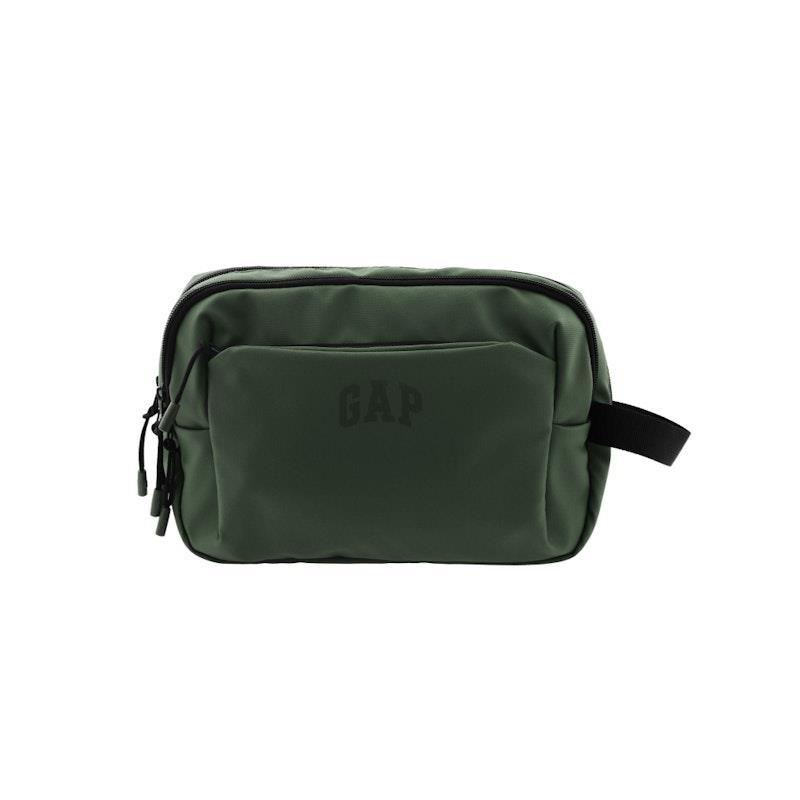 GAP Water Repellent Finish Travel Toiletry Bag Khaki