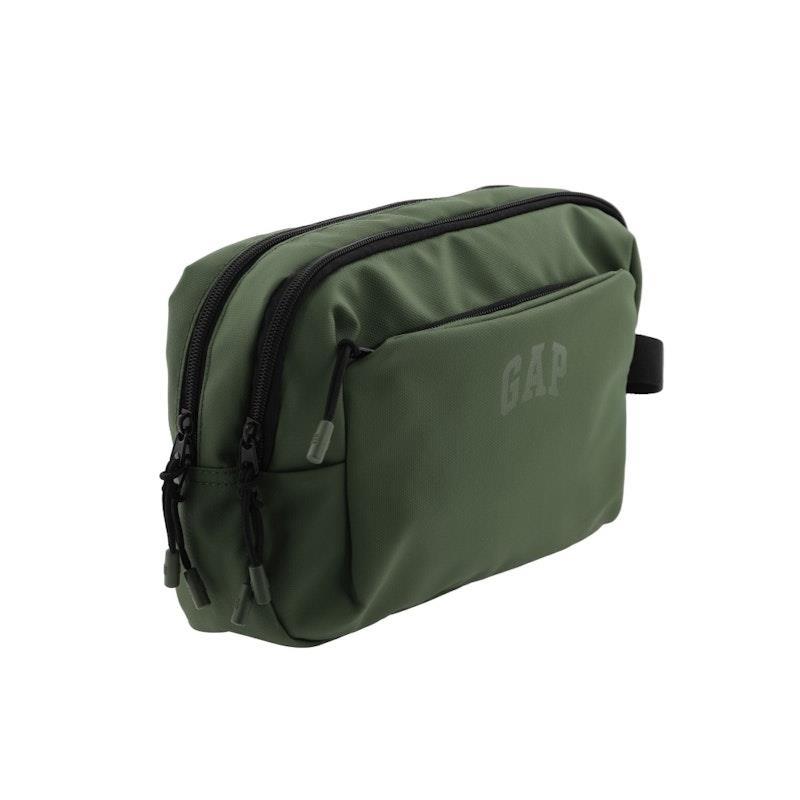 GAP Water Repellent Finish Travel Toiletry Bag Khaki