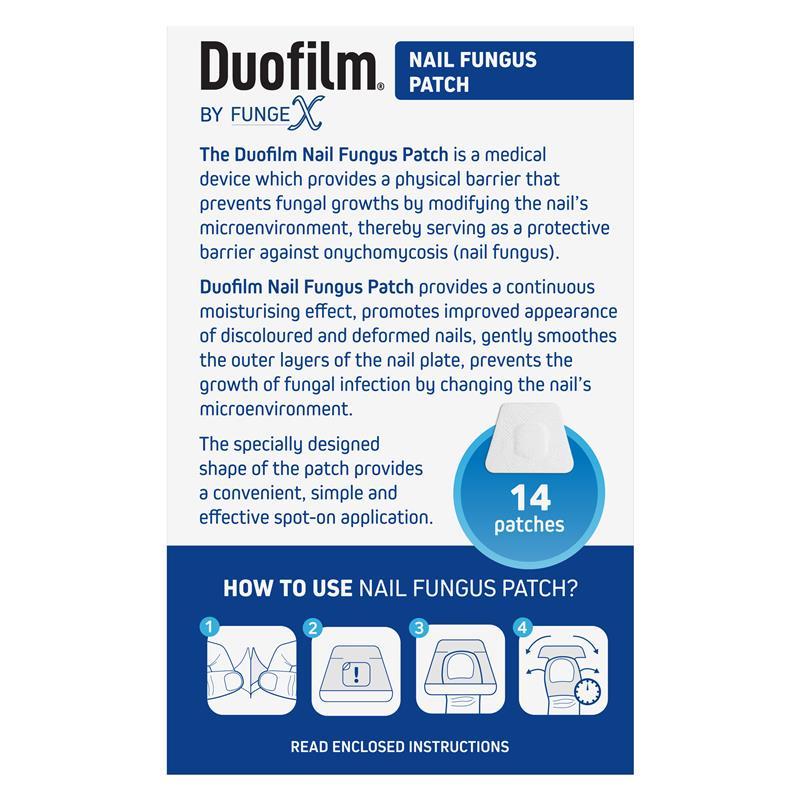 Duofilm Nail Fungus Patch 14 Patches