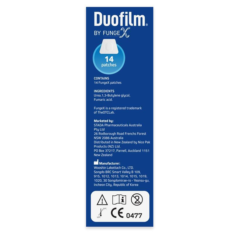 Duofilm Nail Fungus Patch 14 Patches