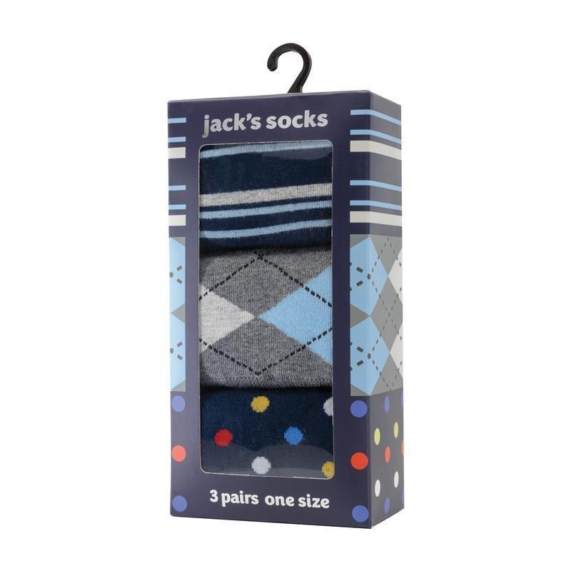 Jacks Socks Business 3 Piece Gift Set