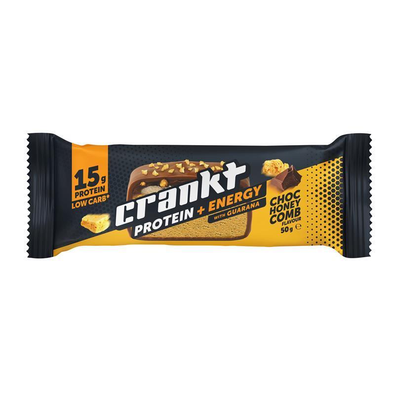 Crankt Protein & Energy Bar Chocolate Honeycomb 50g