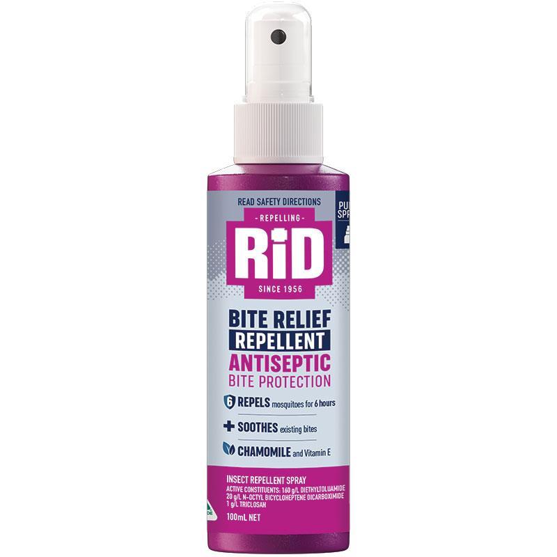 RID Bite Relief Repellent Pump Spray 100ml