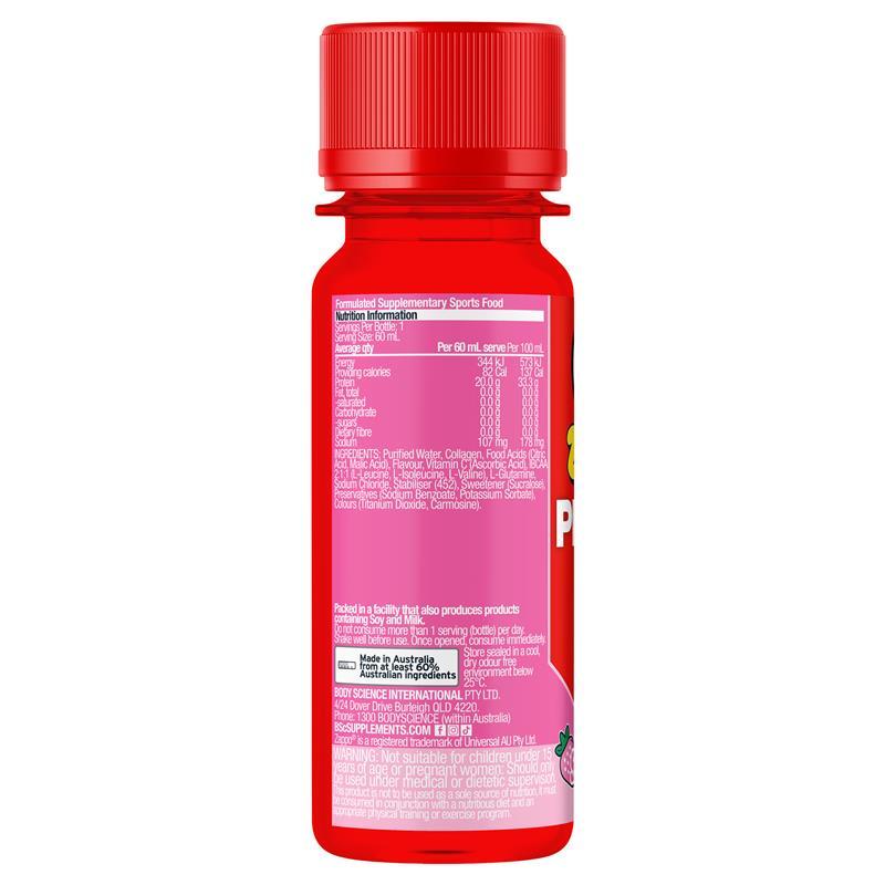 BSc Protein Shot Zappo Sour Strawberry 60ml