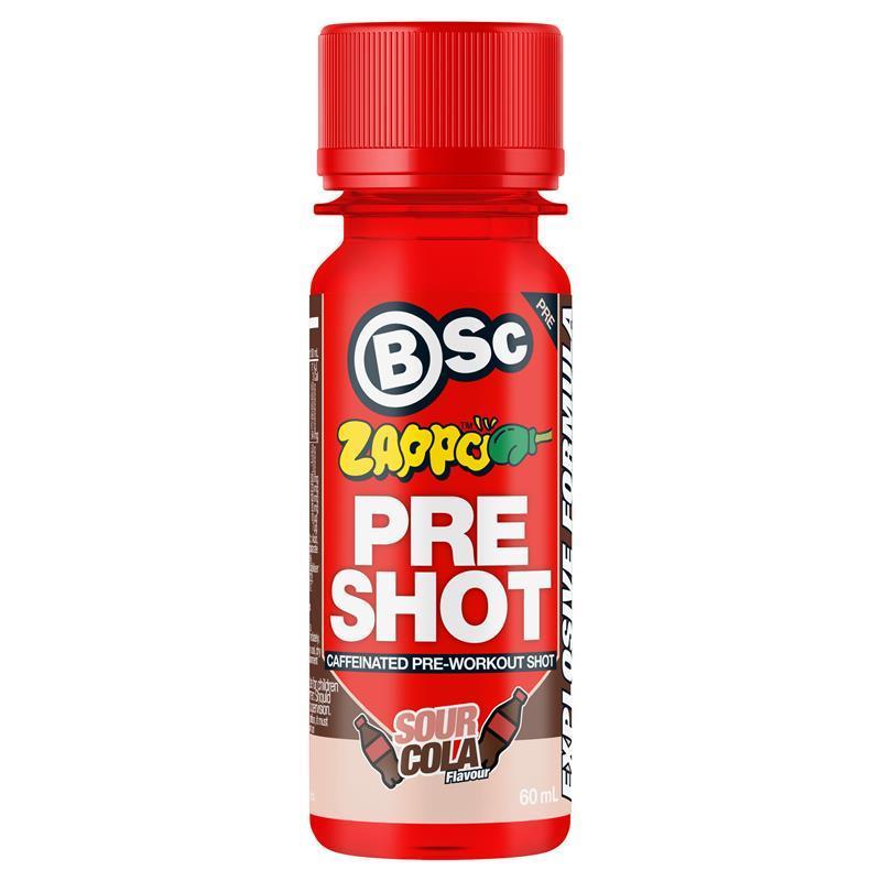 BSc Pre-Workout Shot Zappo Sour Cola 60ml