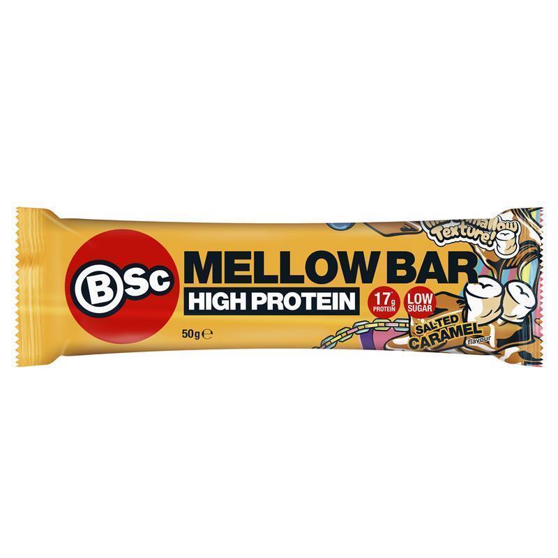 BSc High Protein Mellow Bar Salted Caramel 50g