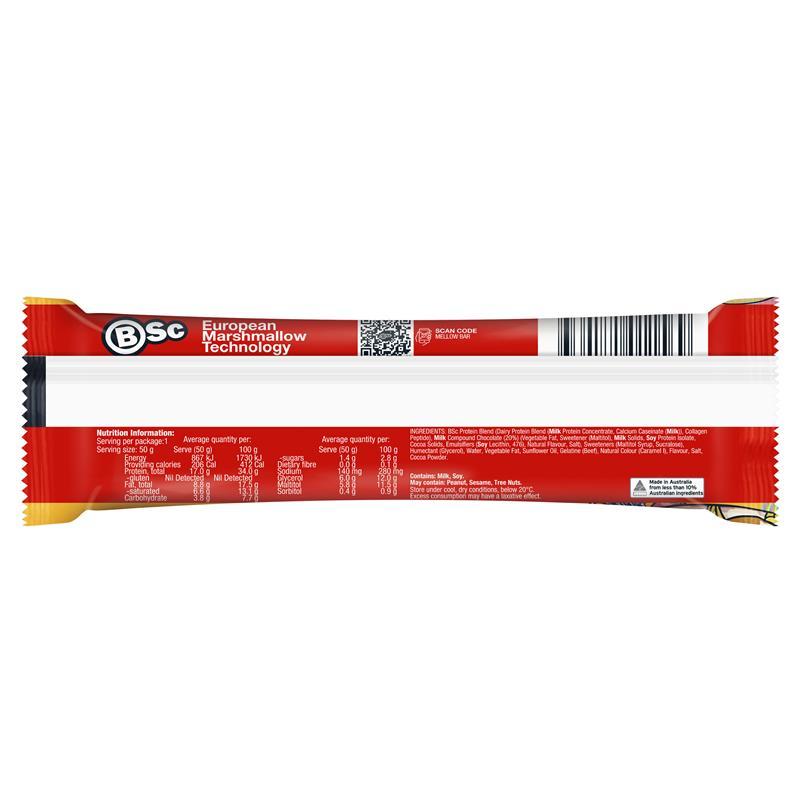 BSc High Protein Mellow Bar Salted Caramel 50g