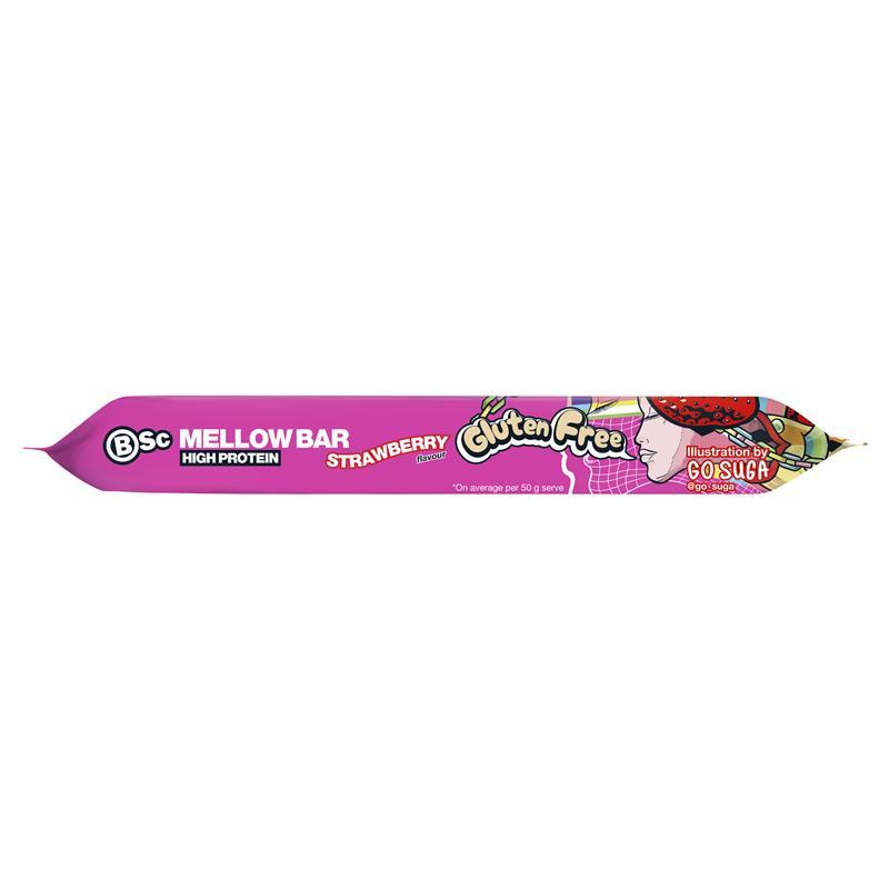 BSc High Protein Mellow Bar Strawberry 50g