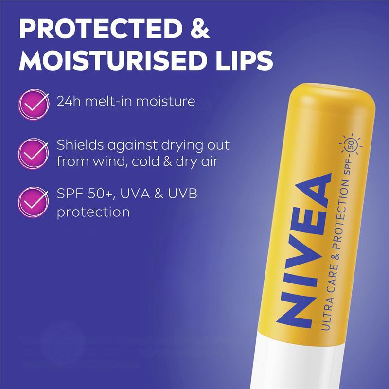 NIVEA Lip Care Sun Protect SPF50+ 4.8g