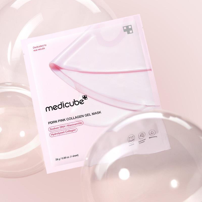 Medicube PDRN Pink Collagen Gel Mask Bundle Pack of 4