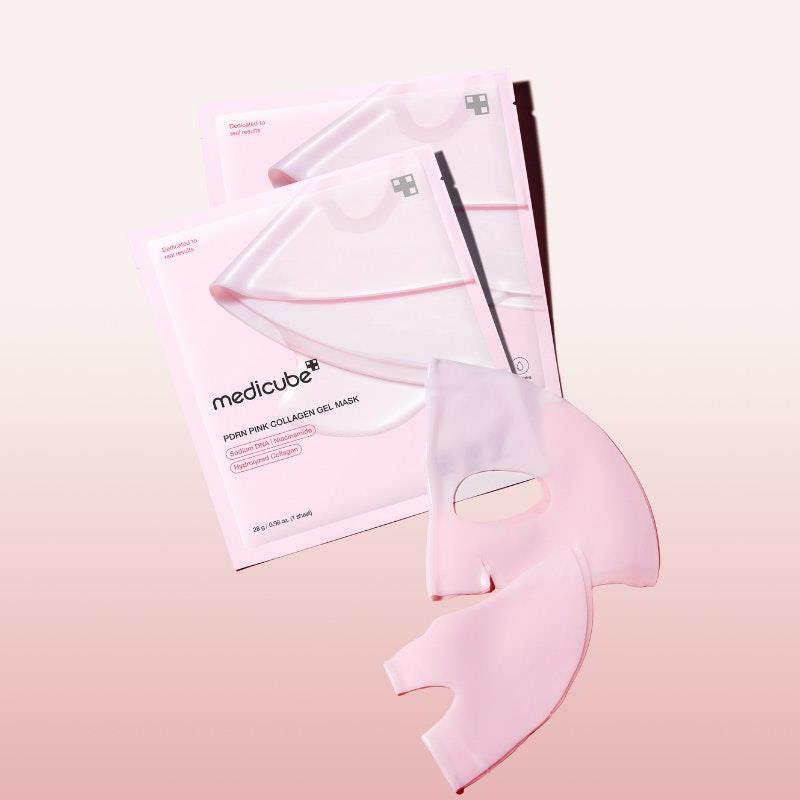 Medicube PDRN Pink Collagen Gel Mask Bundle Pack of 4
