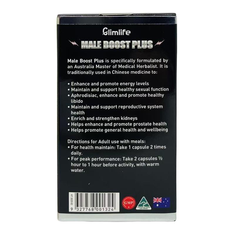 Glimlife Male Boost Plus 60 Capsules