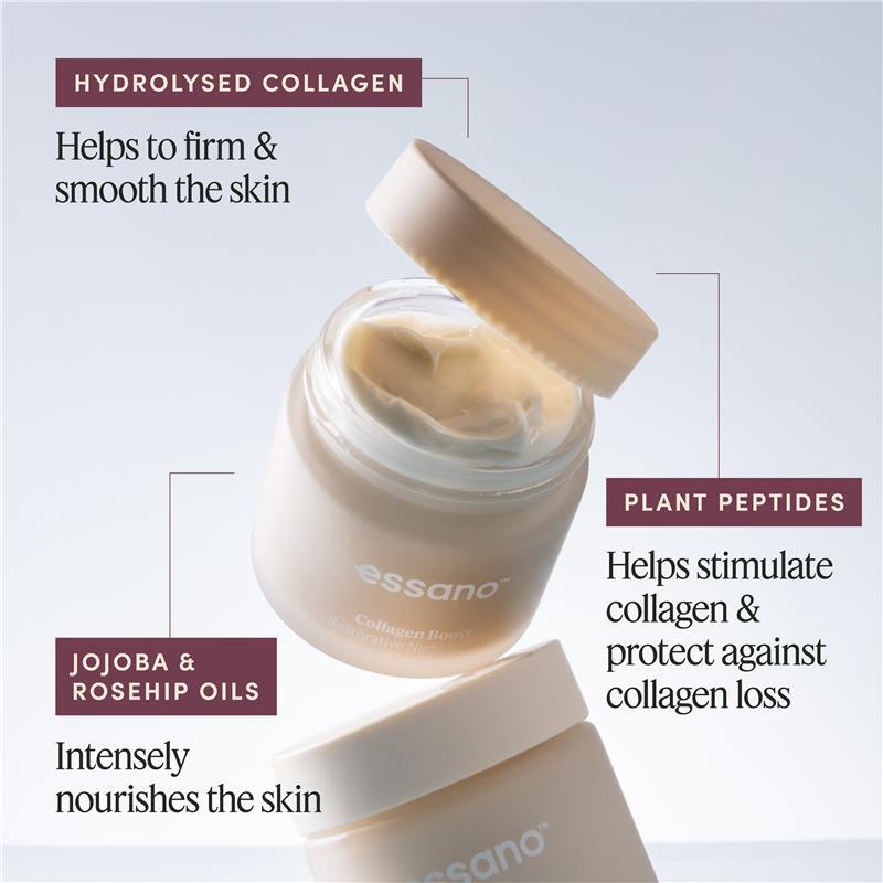 Essano Collagen Boost Restorative Night Cream 50ml