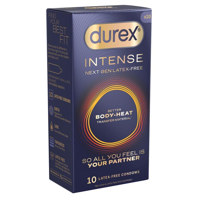 Durex Intense Regular Condom 10 Pack