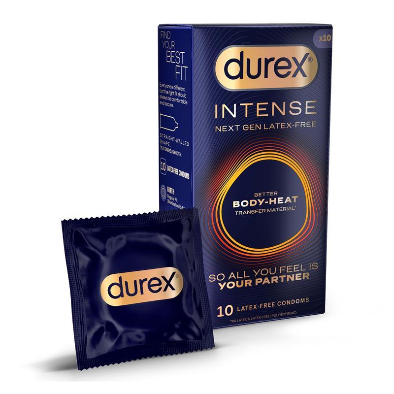 Durex Intense Regular Condom 10 Pack