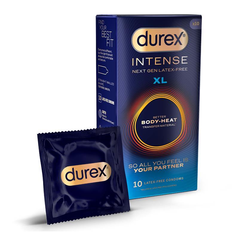 Durex Intense XL Condom 10 Pack