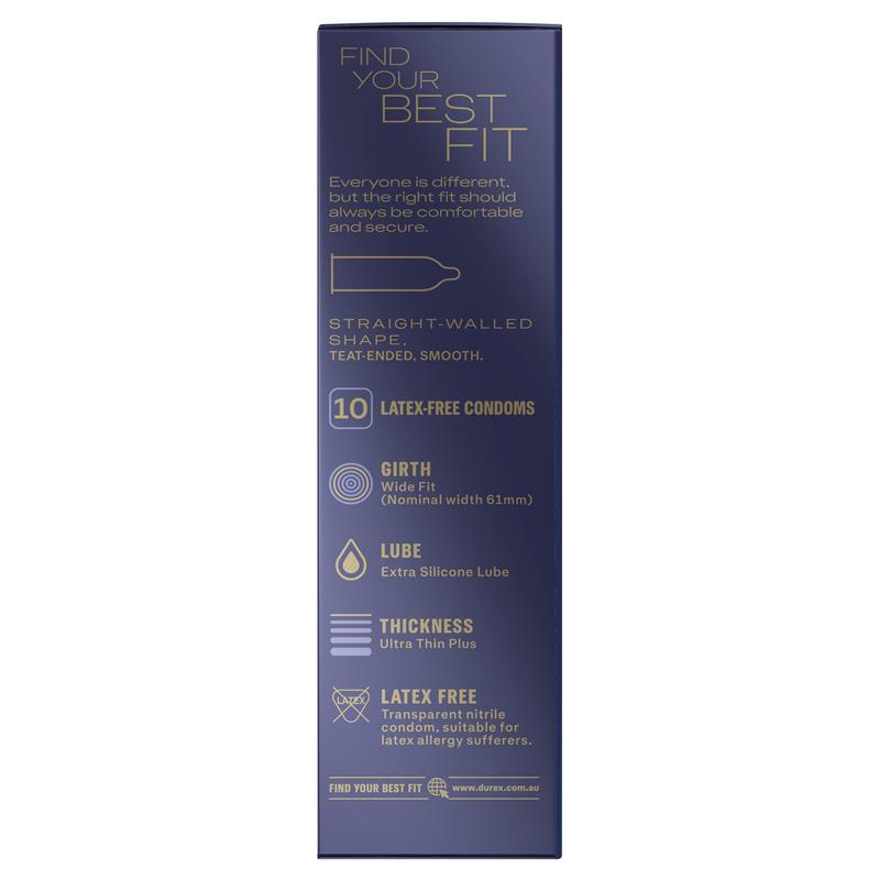 Durex Intense XL Condom 10 Pack
