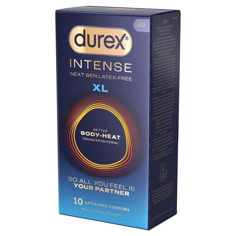 Durex Intense XL Condom 10 Pack