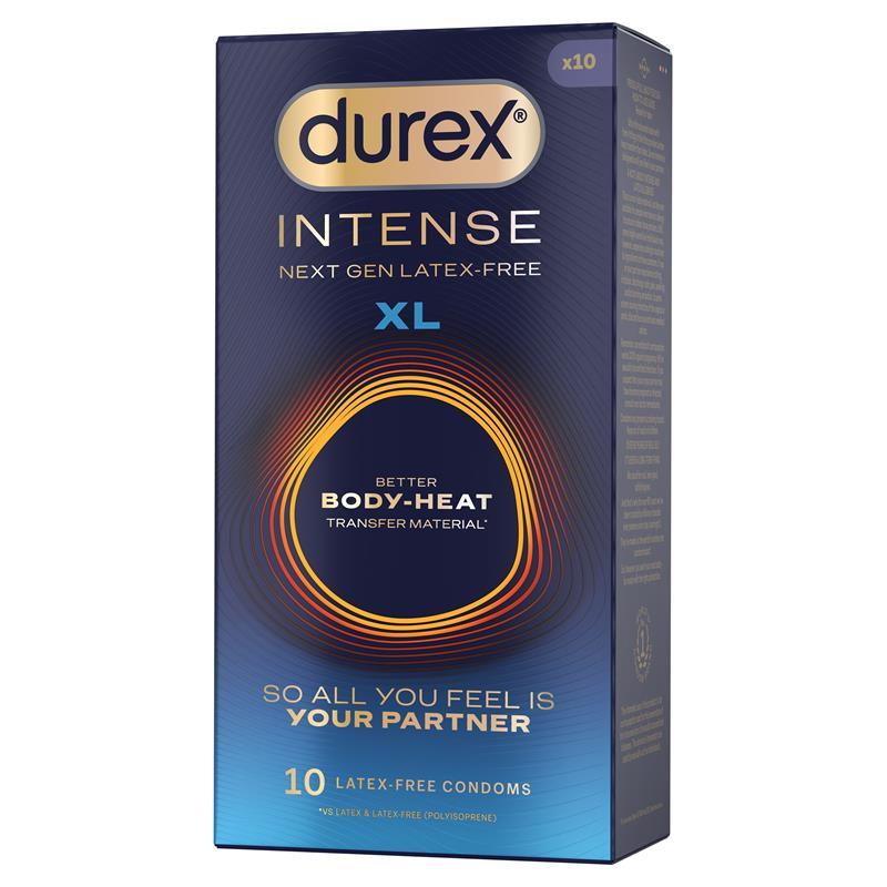 Durex Intense XL Condom 10 Pack
