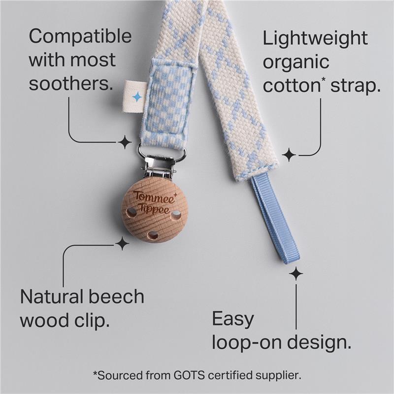 Tommee Tippee Soother Clip Assorted Colours