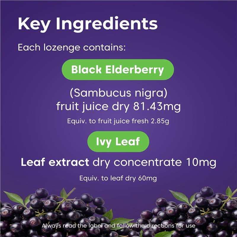Sambucol Cold & Flu + Cough 24 Lozenges