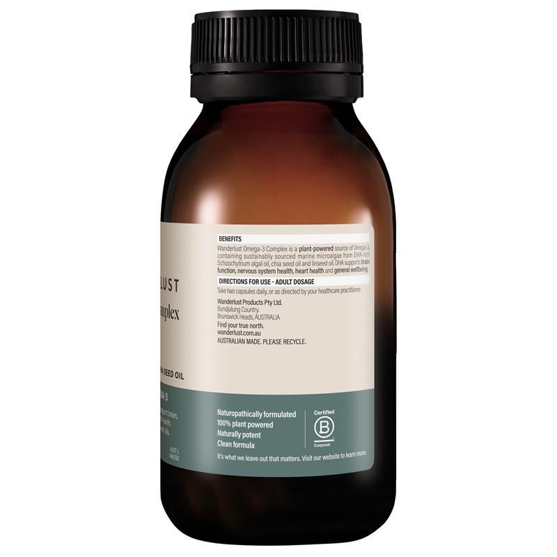 Wanderlust Omega-3 Complex 120 Capsules