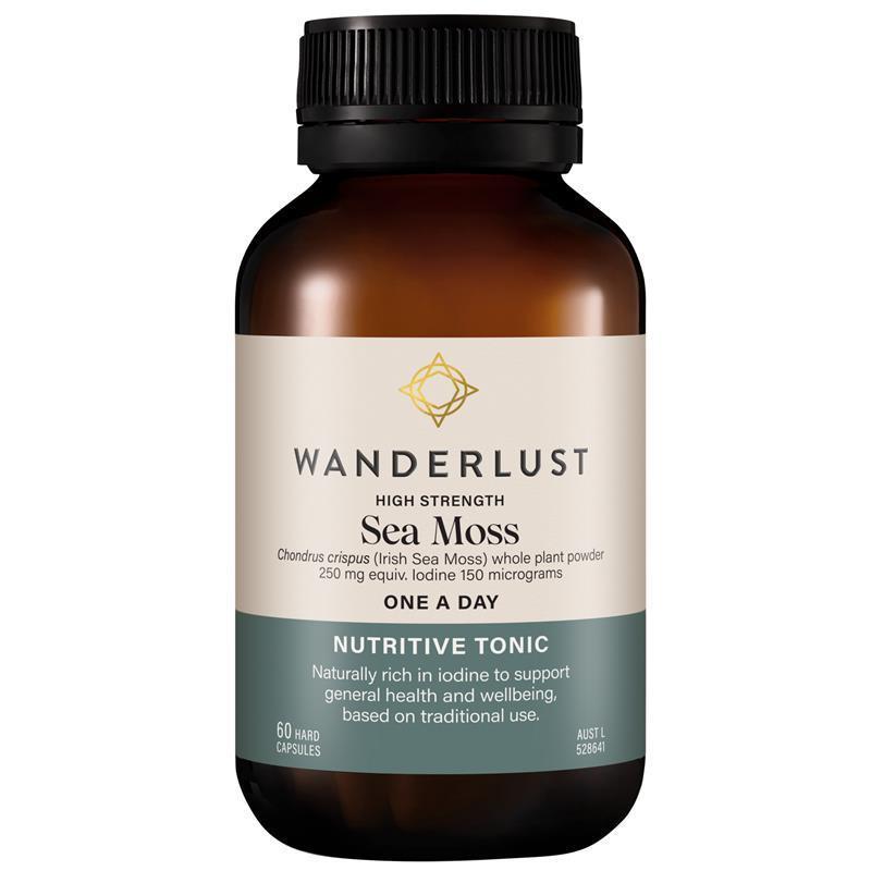 Wanderlust Sea Moss 60 Capsules