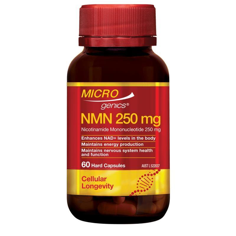 Microgenics NMN 250mg 60 Capsules